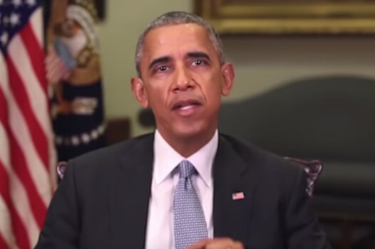 Deepfake using Barack Obama to make a speech