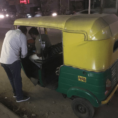 An Indian Tuk-Tuk