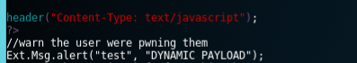 coding an alert coding an alert